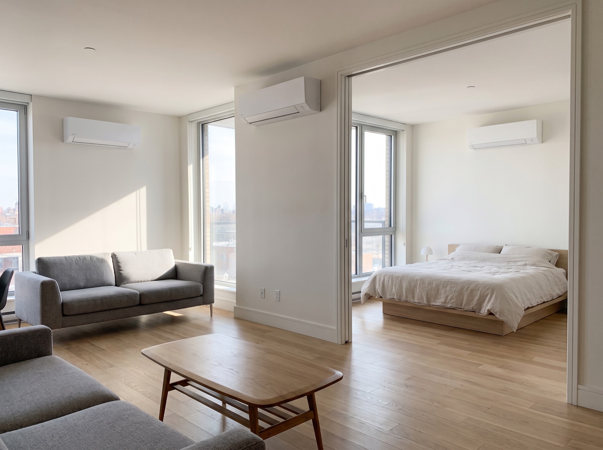Multi-Split-System in der Wohnung